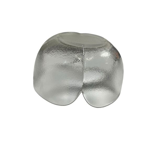 Rosenthal Studio Linie Frosted Petal Flower Bowl Dishes Crystal Signed Set of 2 - Picture 5 of 11